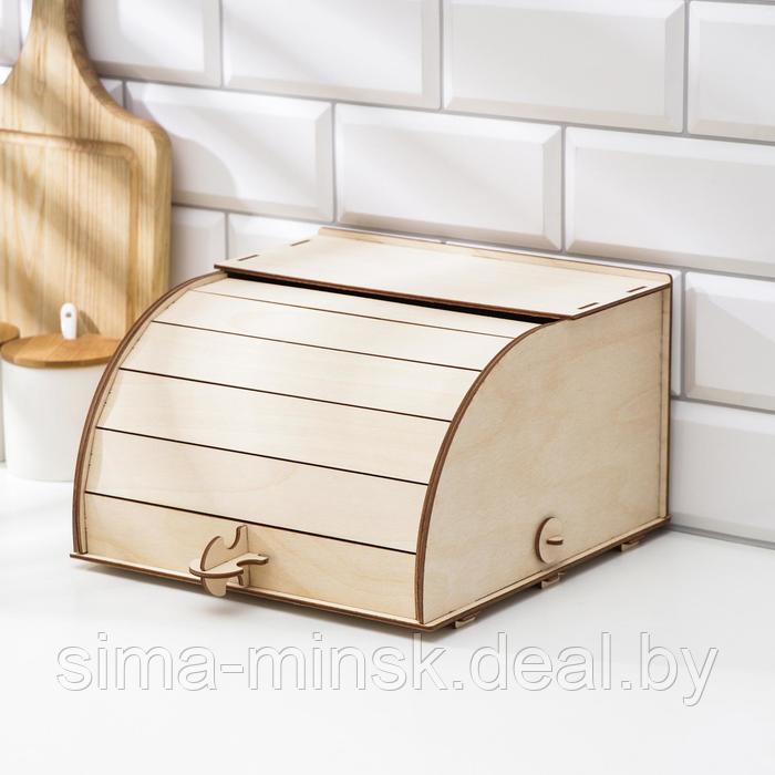 Хлебница деревянная, 26×26×15 см - фото 1 - id-p206431431