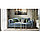 Комплект из двух журнальных столов «Лесли», 810×610×500 мм, цвет белый мрамор / титан, фото 5