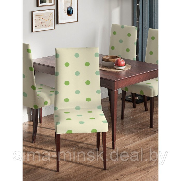 Декоративный чехол на стул со спинкой - фото 3 - id-p206434406