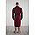 Халат мужской, шалька+кант, размер 48, цвет кирпичный, вафля, фото 3