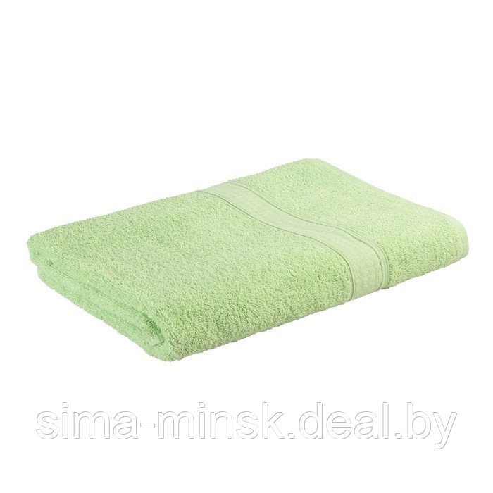 Полотенце махровое, размер 50x90 см, цвет зелёный - фото 1 - id-p206437066