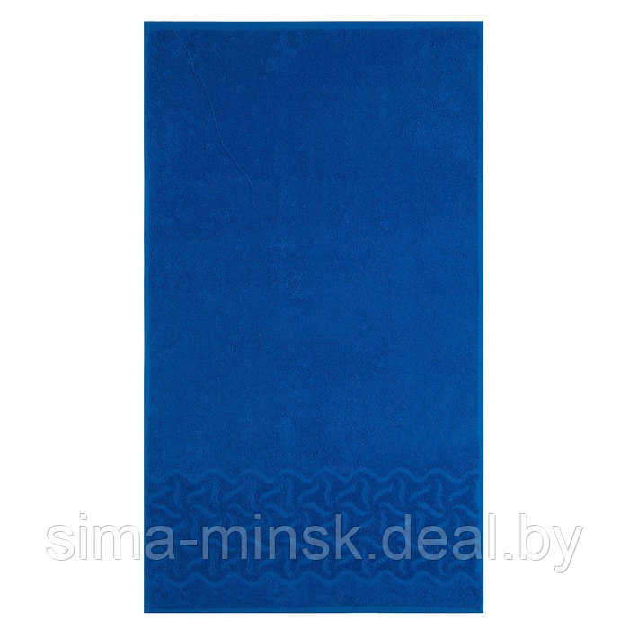 Полотенце махровое «Радуга» 100х150 см, цвет синий - фото 3 - id-p206436432