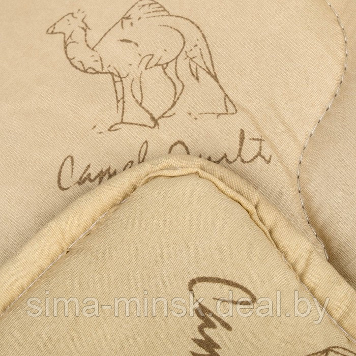 Одеяло Адамас «Верблюжья шерсть», размер 172х205 ± 5 см, 300гр/м2, чехол п/э - фото 3 - id-p206436441