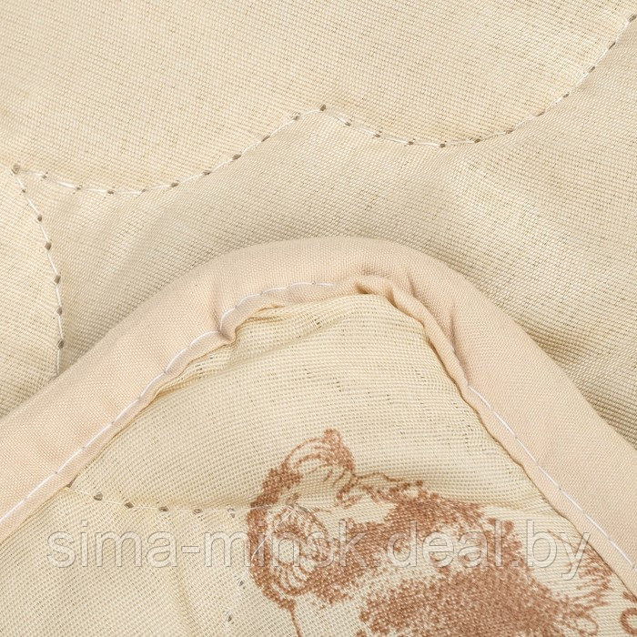 Одеяло облегчённое Адамас "Овечья шерсть", размер 200х220 ± 5 см, 200гр/м2, чехол п/э - фото 3 - id-p206436443
