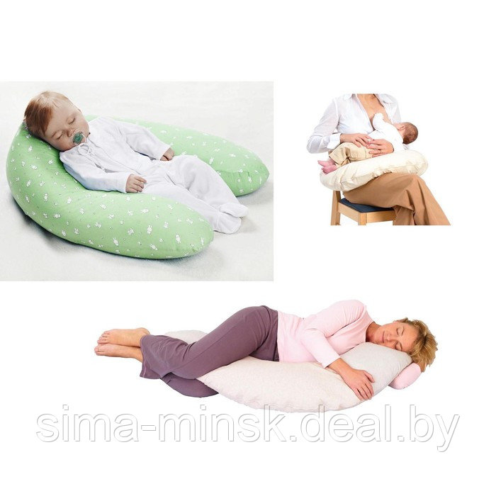 Многофункциональная подушка Comfy Baby, размер 60x85 см, цвет голубой - фото 4 - id-p206444513
