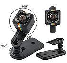 Беспроводная мини камера SQ11 Mini DV 1080P / Мини видеорегистратор/ Спорт - камера/ Ночная съемка и датчик дв, фото 2