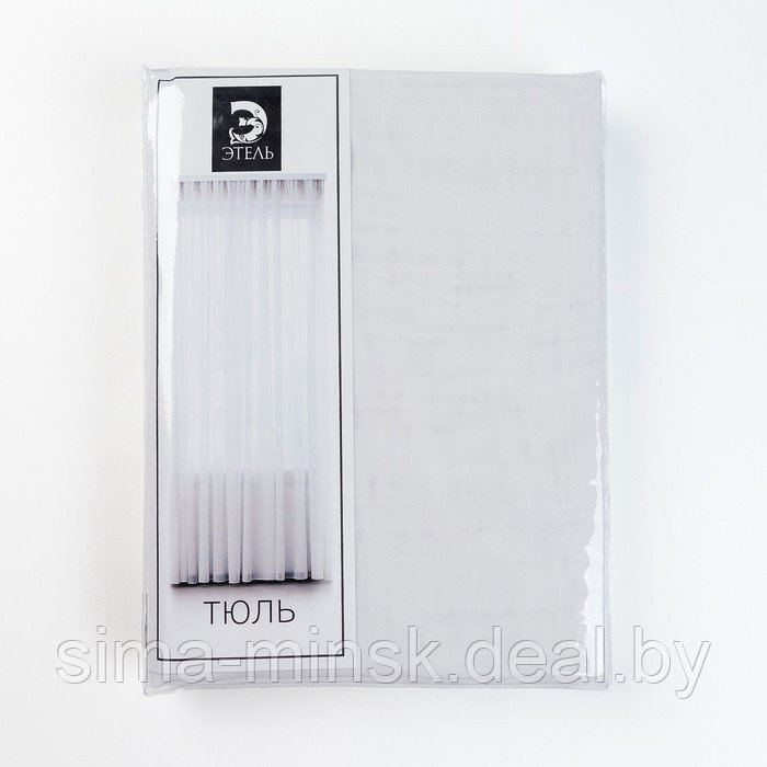 Тюль «Этель» 145×270 см, цвет белый, вуаль, 100% п/э - фото 4 - id-p206452217