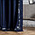 Комплект штор «Бриджит», размер 2х200х270 см, цвет синий, фото 2