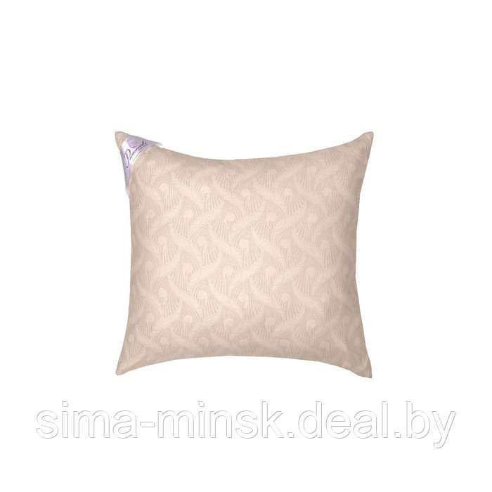 Подушка Organic Cotton, размер 68x68 см, цвет светло-кофейный - фото 1 - id-p206444556