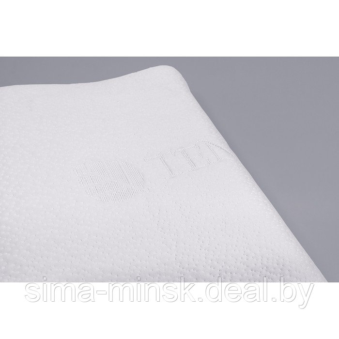 Ортопедическая подушка в Memory Foam в Fito-чехле Tencel, размер 50x30x10/7 см, цвет белый - фото 1 - id-p206444587