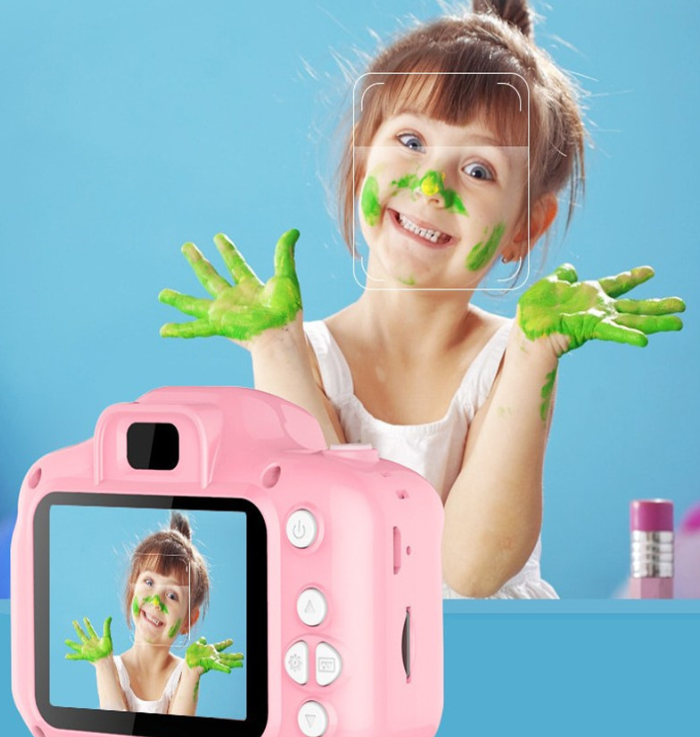 Детский цифровой мини фотоаппарат Summer Vacation (фото, видео, 5 встроенных игр) - фото 1 - id-p111522734