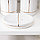 Набор аксессуаров для ванной комнаты «Лайн», 4 предмета (дозатор 400 мл, мыльница, 2 стакана), цвет белый, фото 2