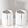 Набор аксессуаров для ванной комнаты «Лайн», 4 предмета (дозатор 400 мл, мыльница, 2 стакана), цвет белый, фото 3