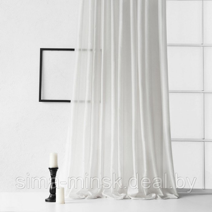 Портьера «Элит», размер 300 х 270 см, цвет серый