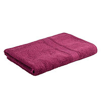 Полотенце махровое, размер 70x140 см, цвет фиолетовый