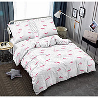 Постельное бельё Flamingo W 2 сп, размер 180x210 см, 175x215 см, 70x70 см - 2 шт