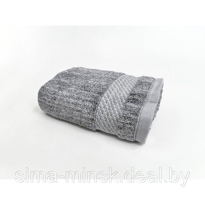 Полотенце махровое Melangio, размер 50x90 см, цвет серый - фото 1 - id-p206437692