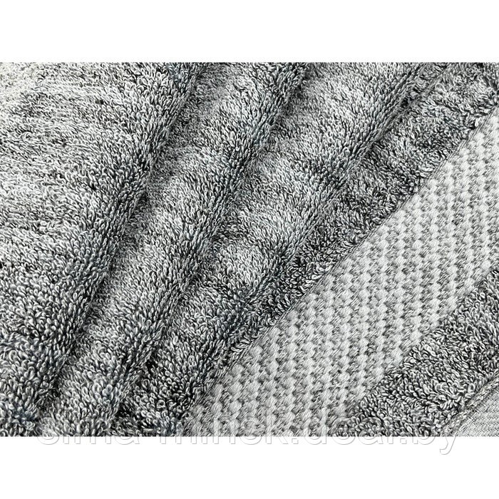 Полотенце махровое Melangio, размер 50x90 см, цвет серый - фото 2 - id-p206437692