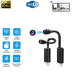 Скрытая мини камера USB WI FI W11 Full HD 1280х720