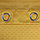 Штора портьерная Этель "Штрихи" цв.желтый,на люверсах 130*300 см, 100% п/э, фото 4