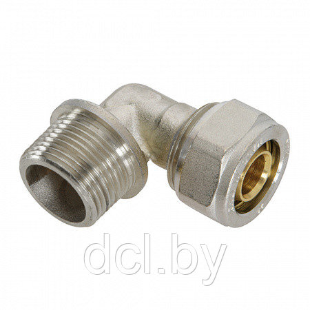 Уголок 90° латунный 26 х 3.0 х 1" наружная резьба APE