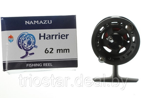 Катушка проводочная Namazu "Harrier", р. 6,2 см, черная/100/ - фото 1 - id-p206454631
