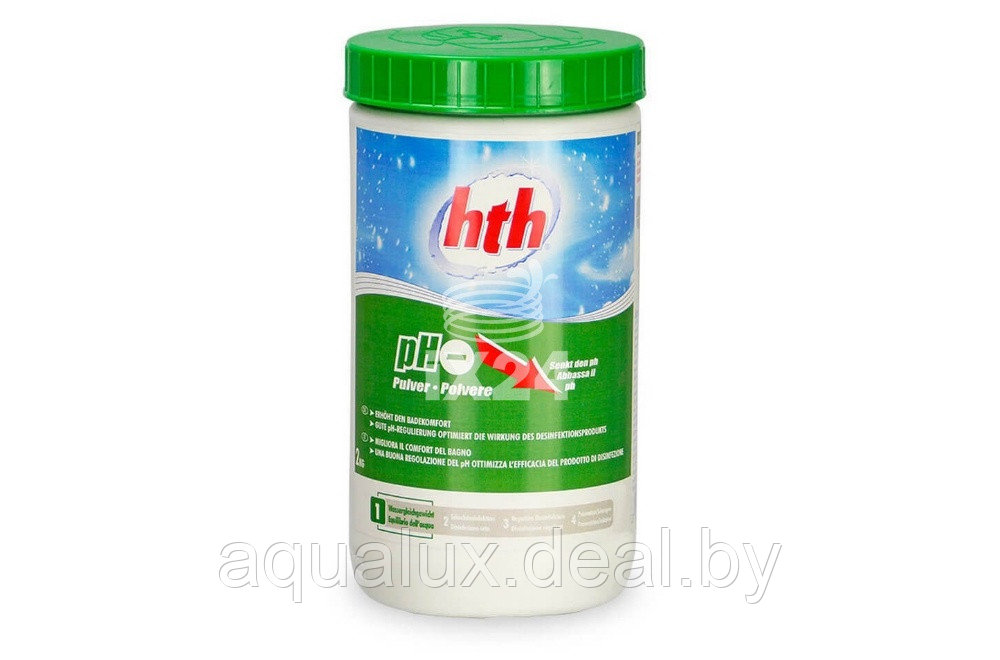 HTH Порошок pH- минус - 2 кг. Арт. S800812H2 - фото 1 - id-p97127715
