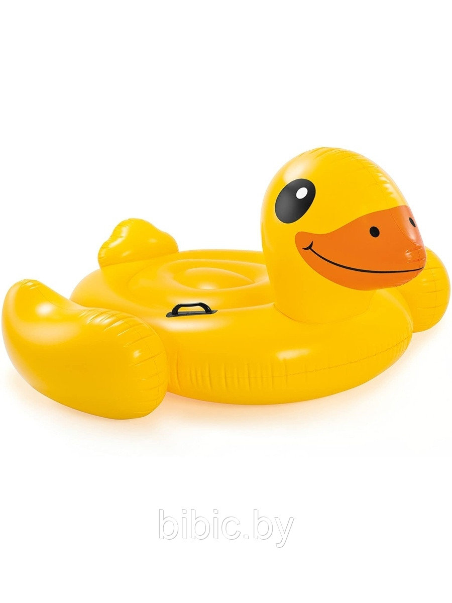 Детская надувная игрушка плотик Жёлтый утёнок intex Интекс круг для купания плавания детей 57556NP - фото 3 - id-p206454716