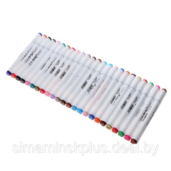 Набор маркеров для скетчинга двусторонние 48 штук/48 цветов - фото 4 - id-p206456180