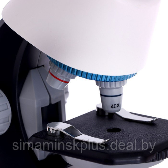 Микроскоп детский «Набор биолога в чемодане» кратность х40, х100, х640, подсветка, цвет белый - фото 6 - id-p206456245