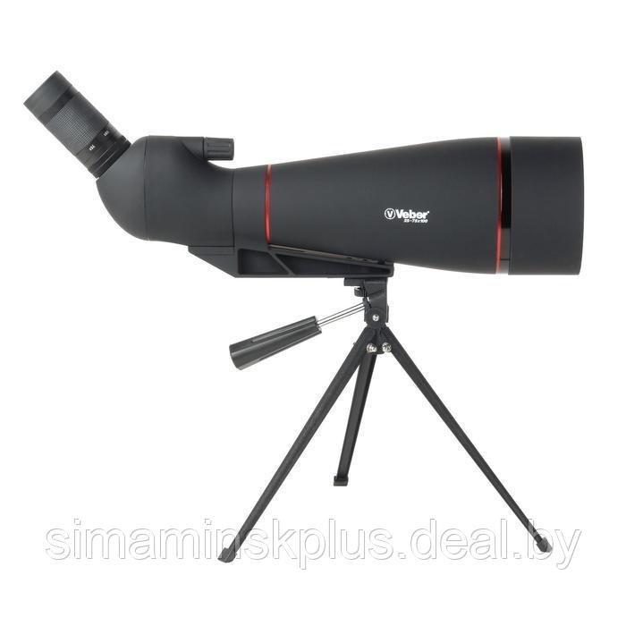 Зрительная труба Veber, 25-75 × 100 Pro, цвет чёрный - фото 3 - id-p206456255