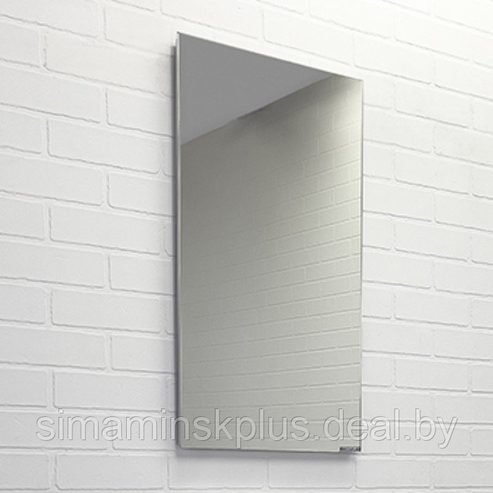 Зеркало Comforty «Асти-40», 390х710 мм, белый глянец - фото 1 - id-p206456312