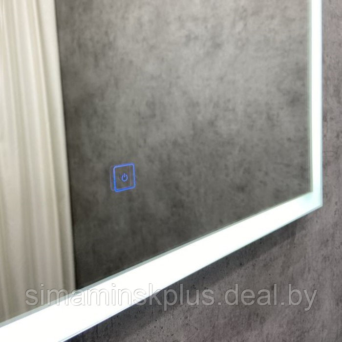 Зеркало Comforty «Гиацинт 60», 600х800 мм, LED-подсветка, бесконтактный сенсор - фото 2 - id-p206456339