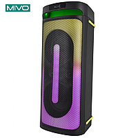 Мощная караоке колонка MIVO MD-652 100Вт FM/Bluetooth/USB/SD/AUX/ Пульт / Беспроводной микрофон NEW !!!