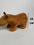 Капибара игрушка мягкая плюшевая 35 см, игрушка Антистресс Капибара, фото 6