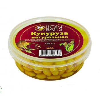 Lion baits Кукуруза натуральная в пластиковой банке "Мед" 125мл - фото 1 - id-p206460647