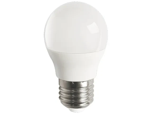 Лампа светодиодная G45 ШАР 8Вт PLED-LX 220-240В Е27 5000К JAZZWAY (60 Вт аналог лампы накаливания, - фото 1 - id-p206462076