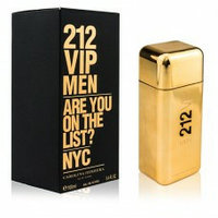 Туалетная вода Carolina Herrera 212 VIP Men Gold 100ml