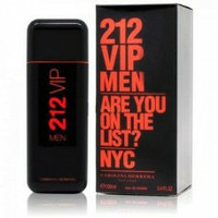 Туалетная вода Carolina Herrera 212 VIP Men Are You on The List 100ml