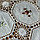 Скатерть льняная вязанная ручной работы, фото 3