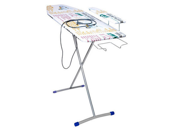 Доска гладильная Лина 4 (ДСП 1120 * 345), подрукавник, подставка п/утюг, удлинит, NIKA, фото 2