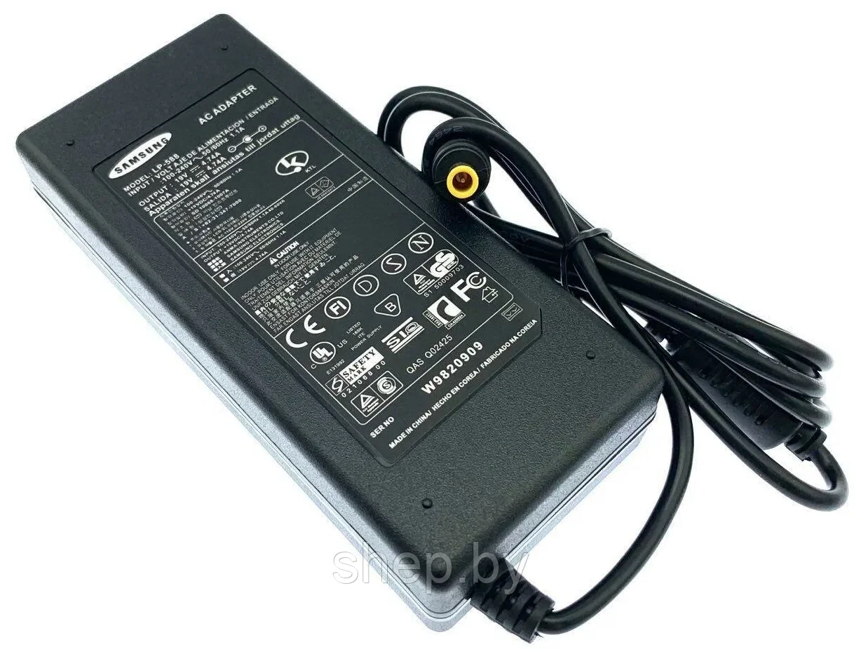 Блок питания (сетевой адаптер) Live-Power LP588 для ноутбуков Samsung 19V/4.74A 5.0*3.0 - фото 5 - id-p206470619