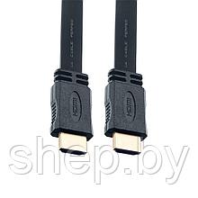 Кабель Perfeo (H1301) HDMI A вилка - HDMI A вилка, плоский, ver.1.4 / 1 метр