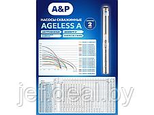 Насос скважинный AGELESS-3-2100/132-2/46-A A&P AP01A08, фото 2
