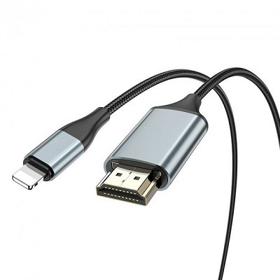 Кабель Lightning to HDMI High-definition on-screen cable 2M/1080P - фото 3 - id-p206472670