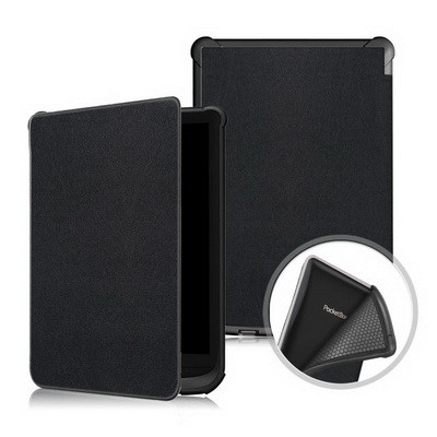 Полиуретановый чехол TPU Cover Case черный для PocketBook Touch Lux 4 - фото 2 - id-p206472660