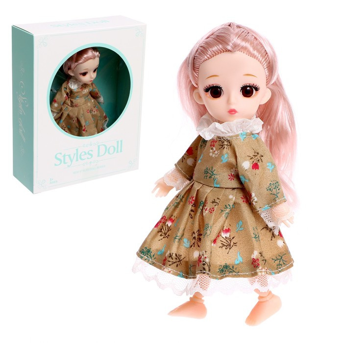Кукла модная «Эльза» в платье - фото 1 - id-p206475751