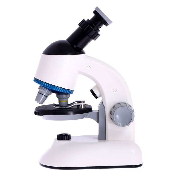 Микроскоп детский «Набор биолога в чемодане» кратность х40, х100, х640, подсветка, цвет белый - фото 4 - id-p206475952