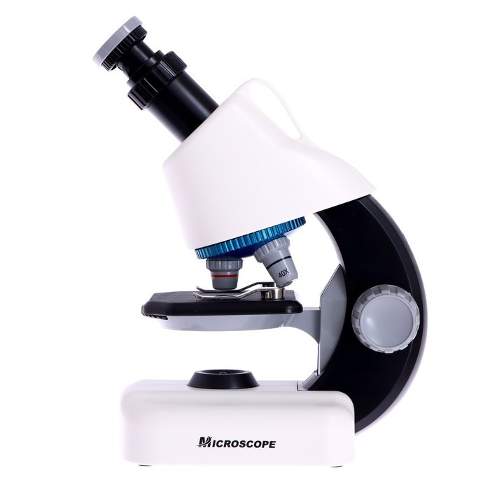 Микроскоп детский «Набор биолога в чемодане» кратность х40, х100, х640, подсветка, цвет белый - фото 4 - id-p206475953