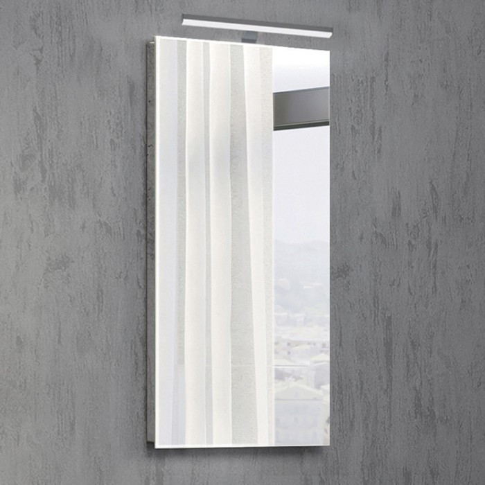 Зеркало Comforty «Асти-40», 390х710 мм, бетон светлый - фото 1 - id-p206478381